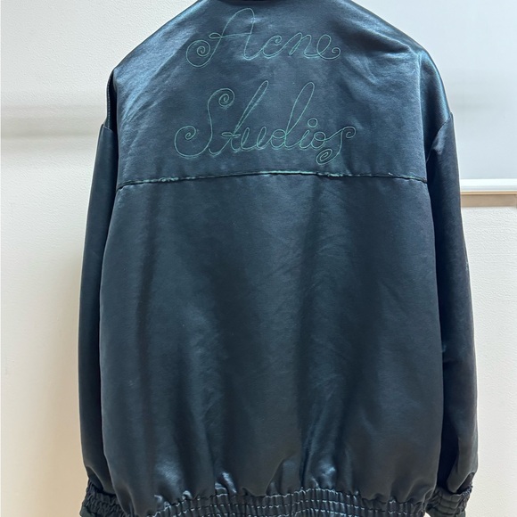 Acne Black Lightweight Shirt Jacket - Picture 3 of 7